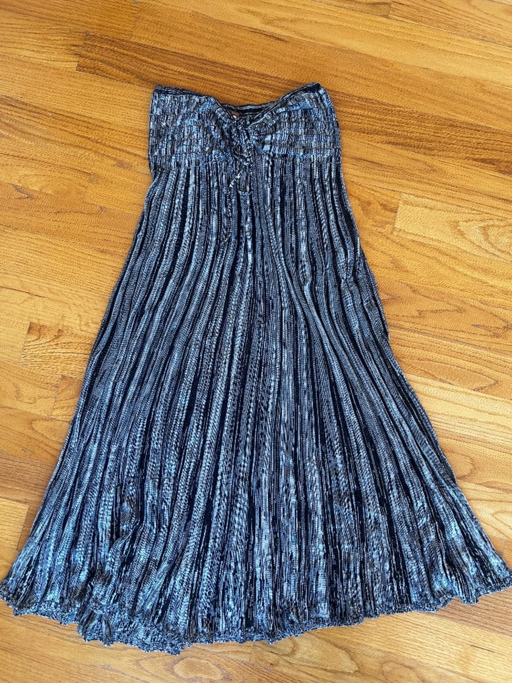Free people strapless knit dress